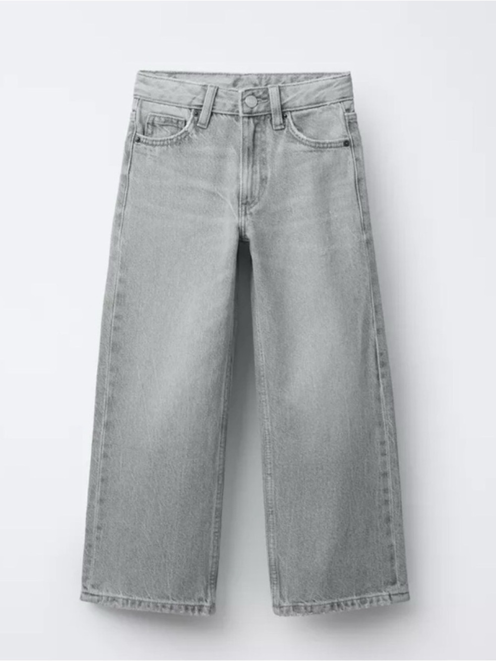 Zara Jeans For kids High Rise Gray Jeans